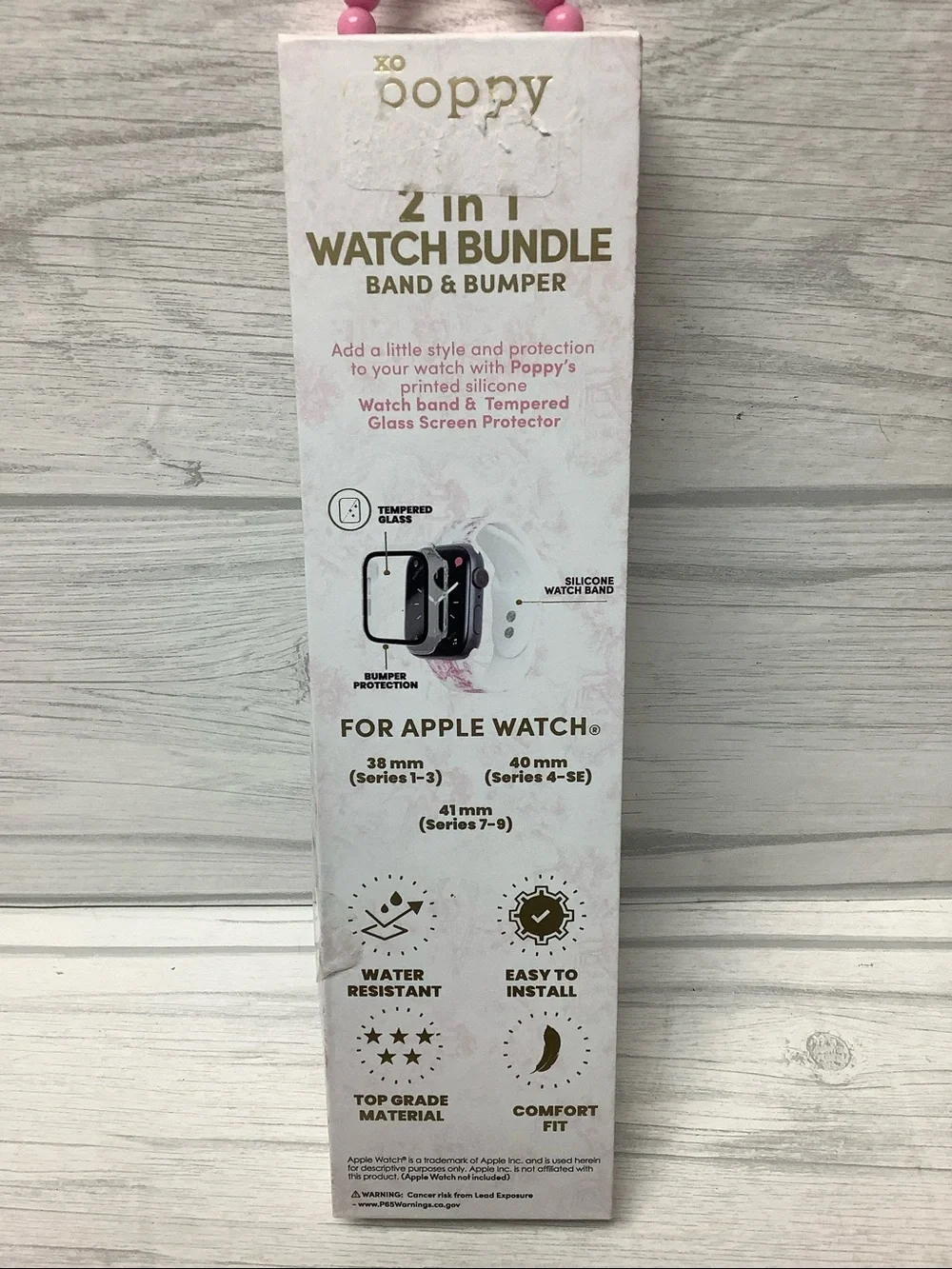 New xo Poppy Apple 2-in-1  Watch Band